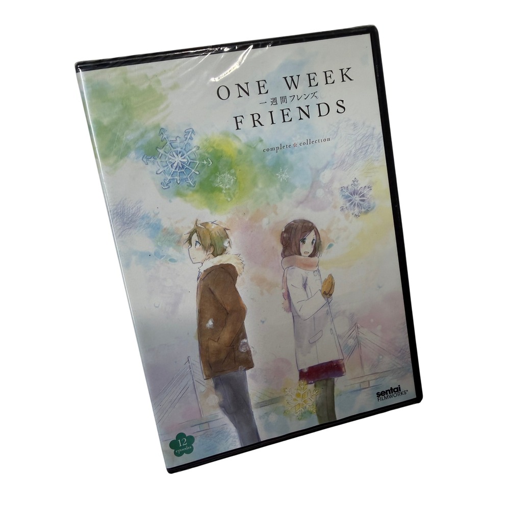 One Week Friends Complete Collection DVD 12 Episodes Sentai Filmworks Anime New